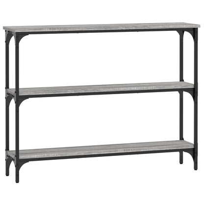 Konsolentisch Grau Sonoma 100x22,5x75 cm Holzwerkstoff - Pazzar.ch