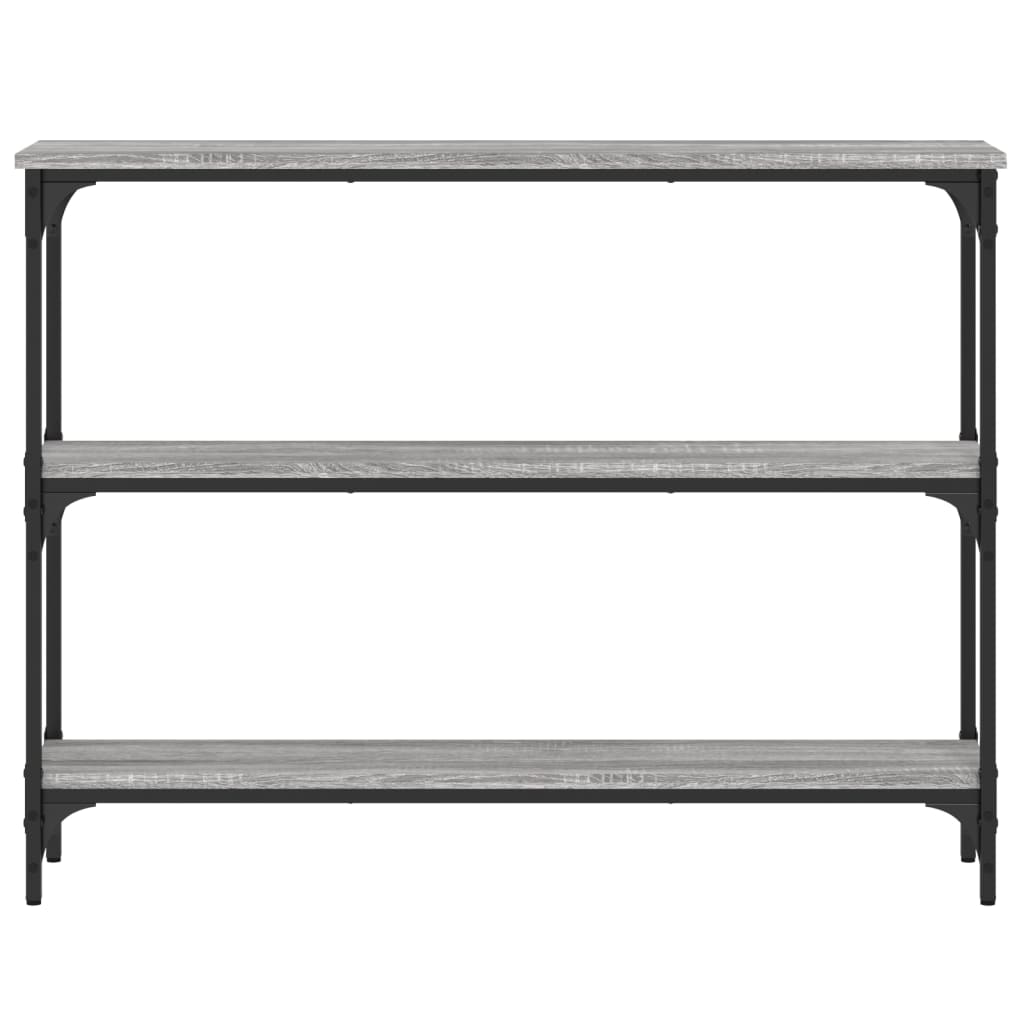 Konsolentisch Grau Sonoma 100x22,5x75 cm Holzwerkstoff - Pazzar.ch