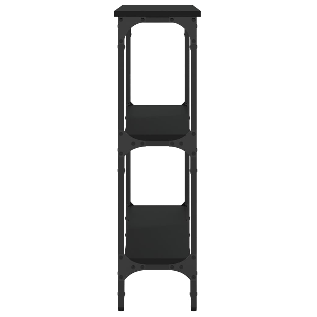 Konsolentisch Schwarz 75x22,5x75 cm Holzwerkstoff - Pazzar.ch