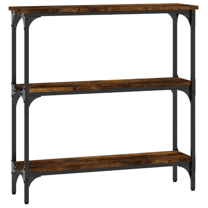 Konsolentisch Räuchereiche 75x22,5x75 cm Holzwerkstoff - Pazzar.ch