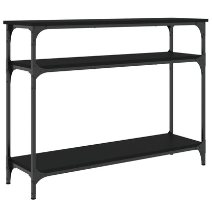 Konsolentisch Schwarz 100x29x75 cm Holzwerkstoff - Pazzar.ch
