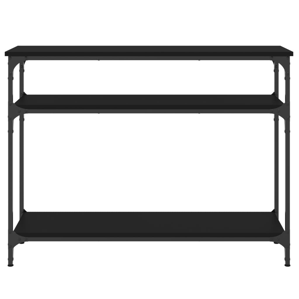 Konsolentisch Schwarz 100x29x75 cm Holzwerkstoff - Pazzar.ch