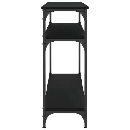 Konsolentisch Schwarz 100x29x75 cm Holzwerkstoff - Pazzar.ch