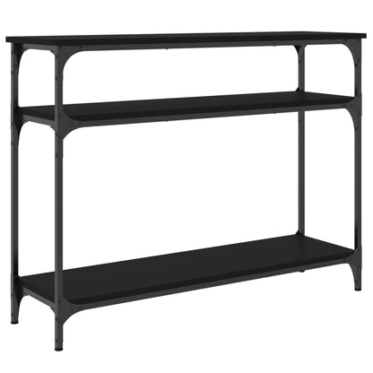 Konsolentisch Schwarz 100x29x75 cm Holzwerkstoff - Pazzar.ch