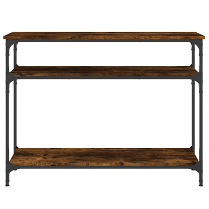 Konsolentisch Räuchereiche 100x29x75 cm Holzwerkstoff - Pazzar.ch