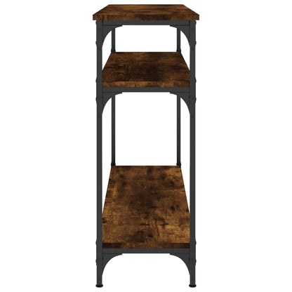 Konsolentisch Räuchereiche 100x29x75 cm Holzwerkstoff - Pazzar.ch