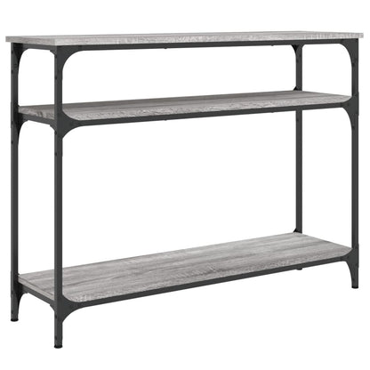 Konsolentisch Grau Sonoma 100x29x75 cm Holzwerkstoff - Pazzar.ch