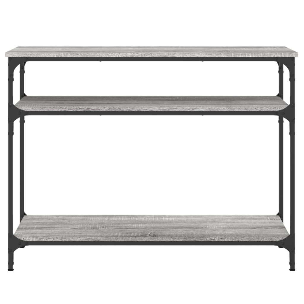 Konsolentisch Grau Sonoma 100x29x75 cm Holzwerkstoff - Pazzar.ch