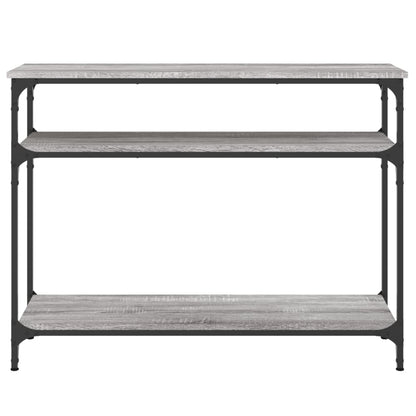 Konsolentisch Grau Sonoma 100x29x75 cm Holzwerkstoff - Pazzar.ch