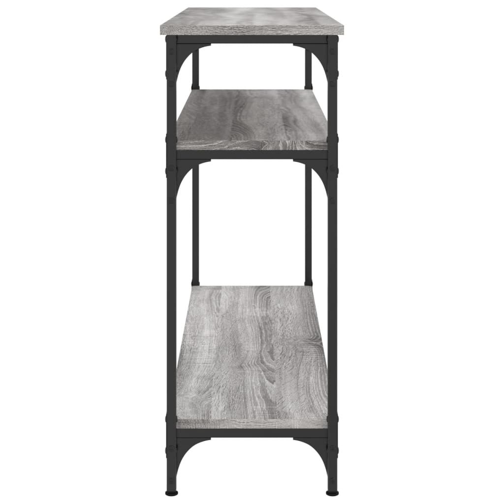 Konsolentisch Grau Sonoma 100x29x75 cm Holzwerkstoff - Pazzar.ch