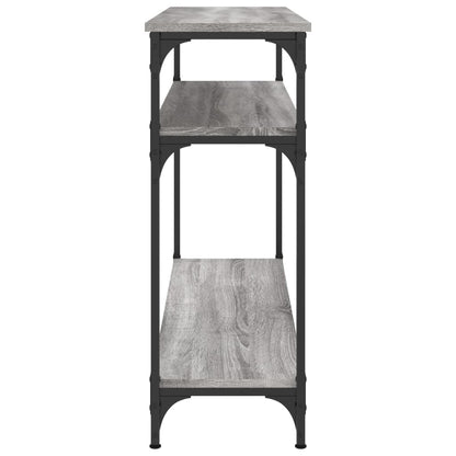 Konsolentisch Grau Sonoma 100x29x75 cm Holzwerkstoff - Pazzar.ch