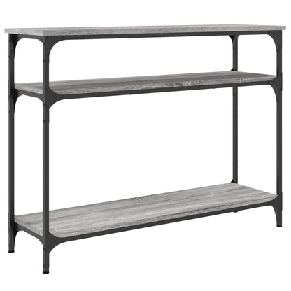 Konsolentisch Grau Sonoma 100x29x75 cm Holzwerkstoff - Pazzar.ch