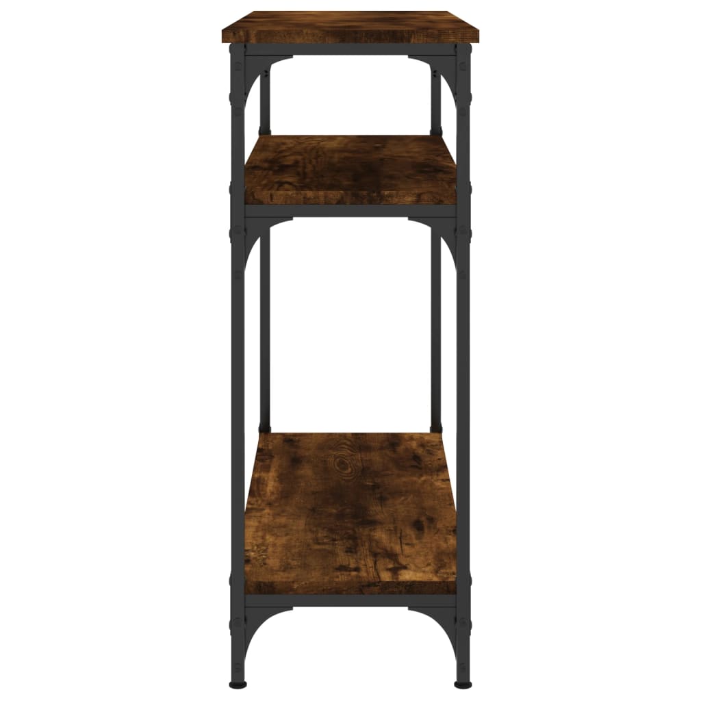 Konsolentisch Räuchereiche 75x29x75 cm Holzwerkstoff - Pazzar.ch