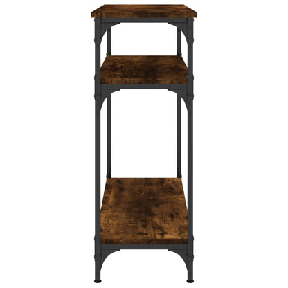 Konsolentisch Räuchereiche 75x29x75 cm Holzwerkstoff - Pazzar.ch