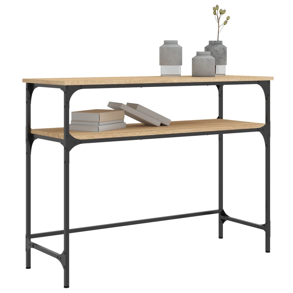 Konsolentisch Sonoma-Eiche 100x35,5x75 cm Holzwerkstoff - Pazzar.ch