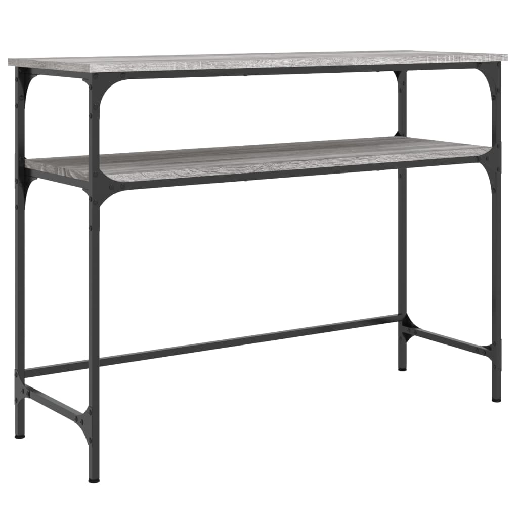 Konsolentisch Grau Sonoma 100x35,5x75 cm Holzwerkstoff - Pazzar.ch