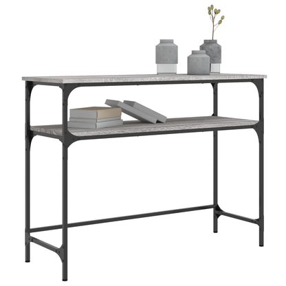 Konsolentisch Grau Sonoma 100x35,5x75 cm Holzwerkstoff - Pazzar.ch
