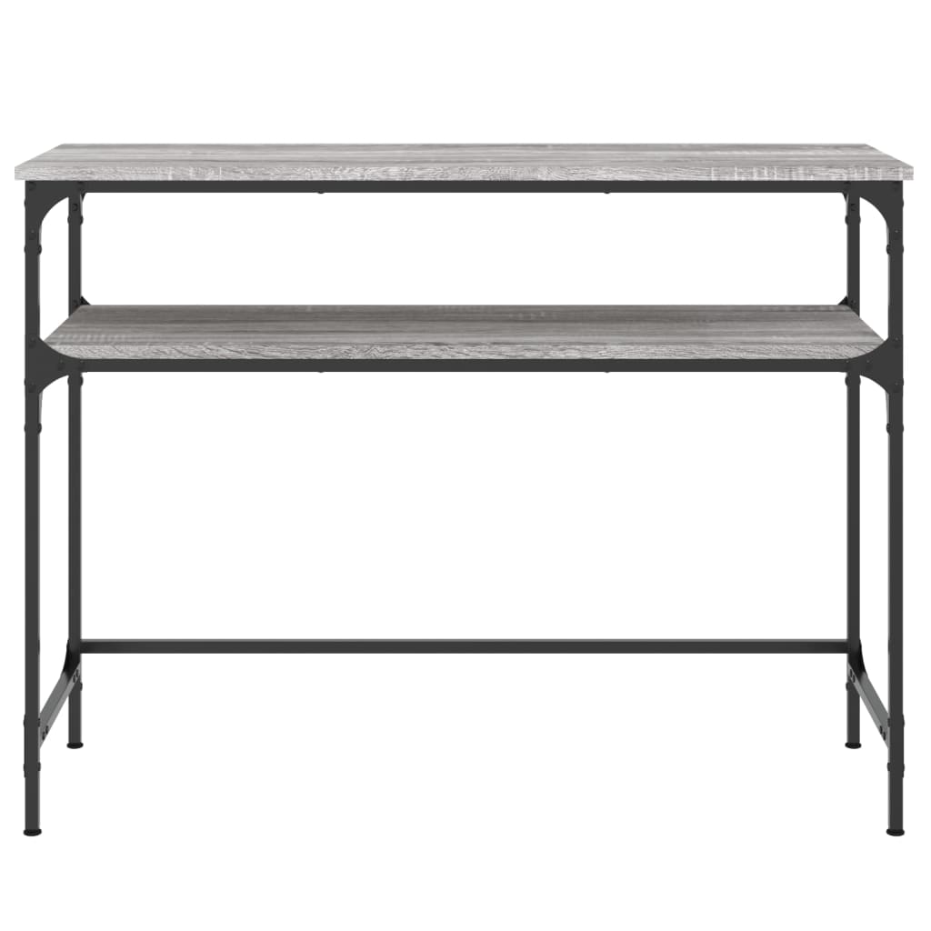 Konsolentisch Grau Sonoma 100x35,5x75 cm Holzwerkstoff - Pazzar.ch
