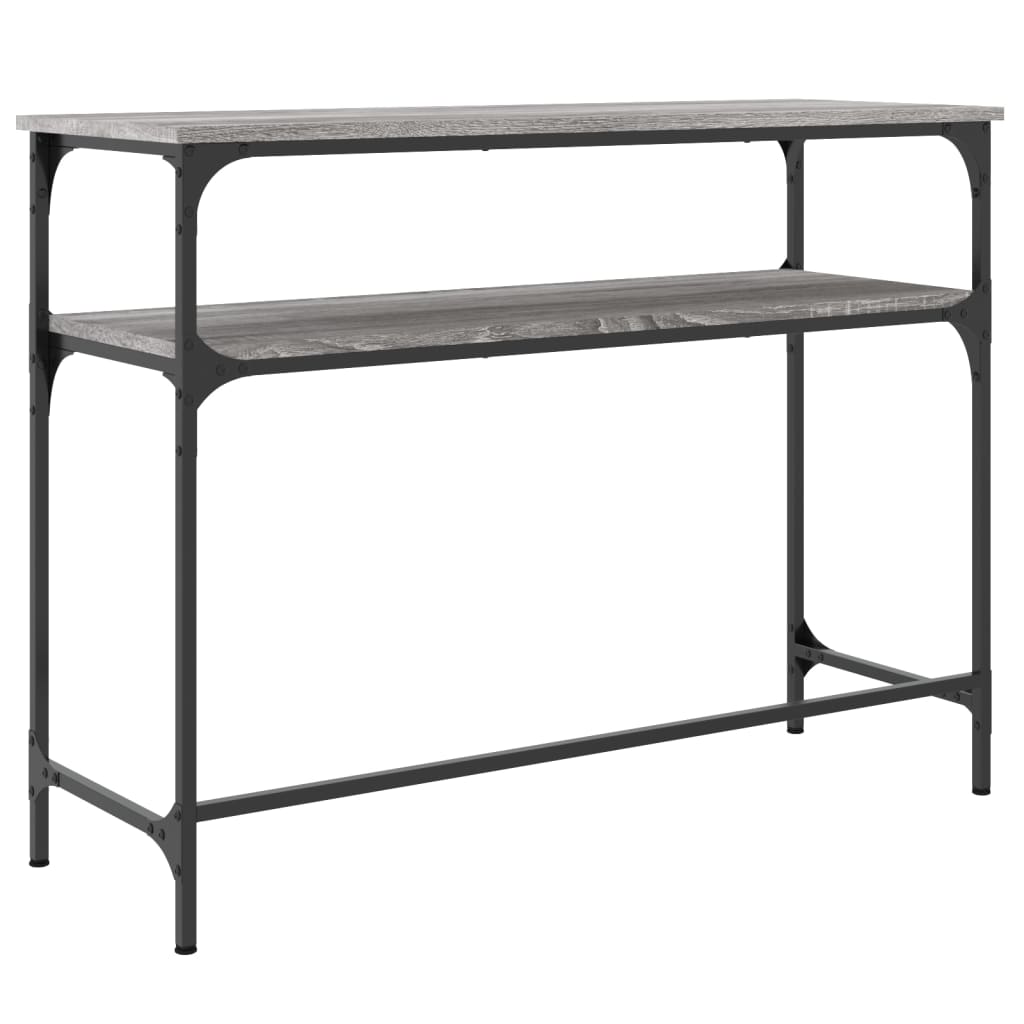 Konsolentisch Grau Sonoma 100x35,5x75 cm Holzwerkstoff - Pazzar.ch