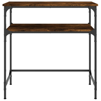 Konsolentisch Räuchereiche 75x35,5x75 cm Holzwerkstoff - Pazzar.ch