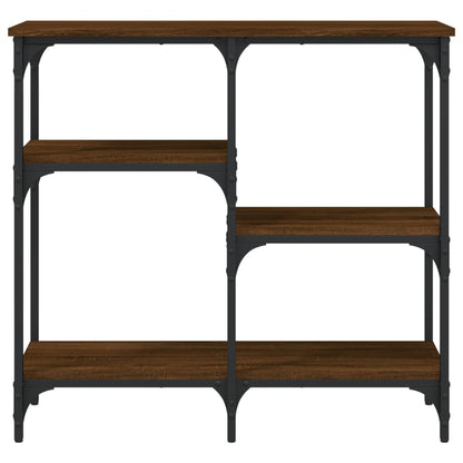 Konsolentisch Braun Eichen-Optik 80x29x75 cm Holzwerkstoff - Pazzar.ch