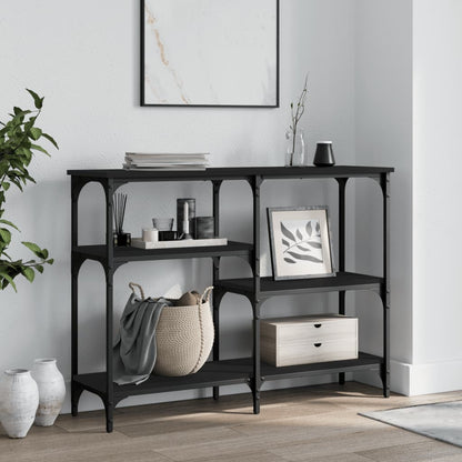 Konsolentisch Schwarz 102x29x75 cm Holzwerkstoff - Pazzar.ch