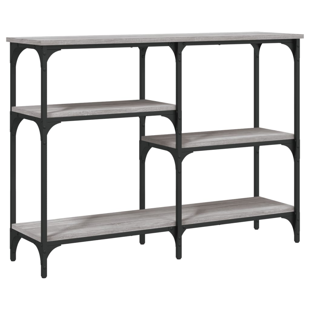 Konsolentisch Grau Sonoma 102x29x75 cm Holzwerkstoff - Pazzar.ch