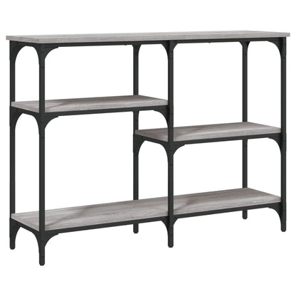 Konsolentisch Grau Sonoma 102x29x75 cm Holzwerkstoff - Pazzar.ch