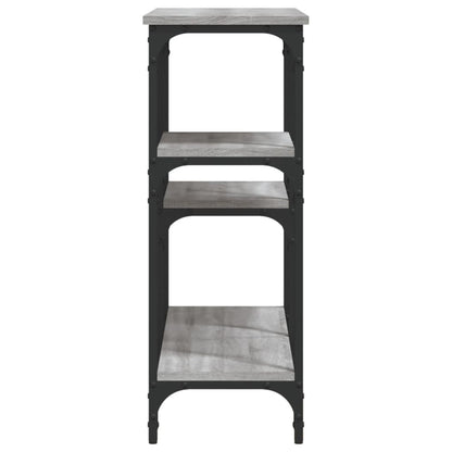 Konsolentisch Grau Sonoma 102x29x75 cm Holzwerkstoff - Pazzar.ch