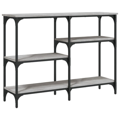 Konsolentisch Grau Sonoma 102x29x75 cm Holzwerkstoff - Pazzar.ch