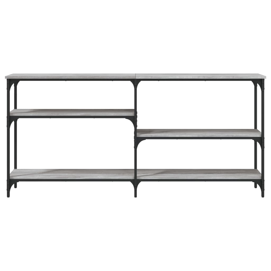 Konsolentisch Grau Sonoma 160x29x75 cm Holzwerkstoff - Pazzar.ch