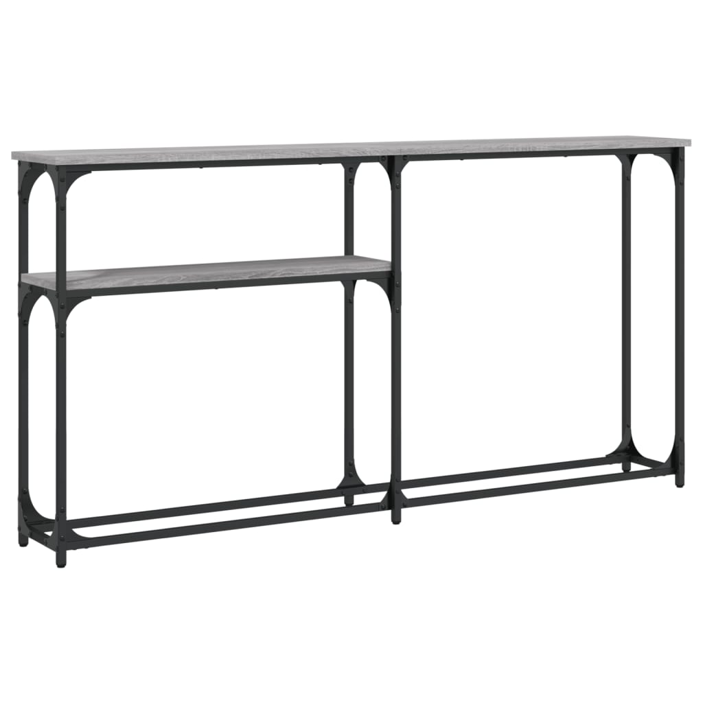 Konsolentisch Grau Sonoma 145x22,5x75 cm Holzwerkstoff - Pazzar.ch