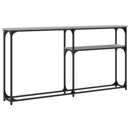 Konsolentisch Grau Sonoma 145x22,5x75 cm Holzwerkstoff - Pazzar.ch