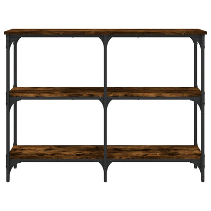 Konsolentisch Räuchereiche 100x29x75 cm Holzwerkstoff - Pazzar.ch