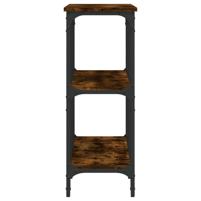 Konsolentisch Räuchereiche 100x29x75 cm Holzwerkstoff - Pazzar.ch