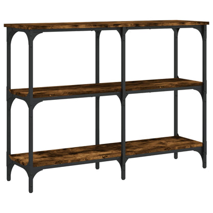 Konsolentisch Räuchereiche 100x29x75 cm Holzwerkstoff - Pazzar.ch