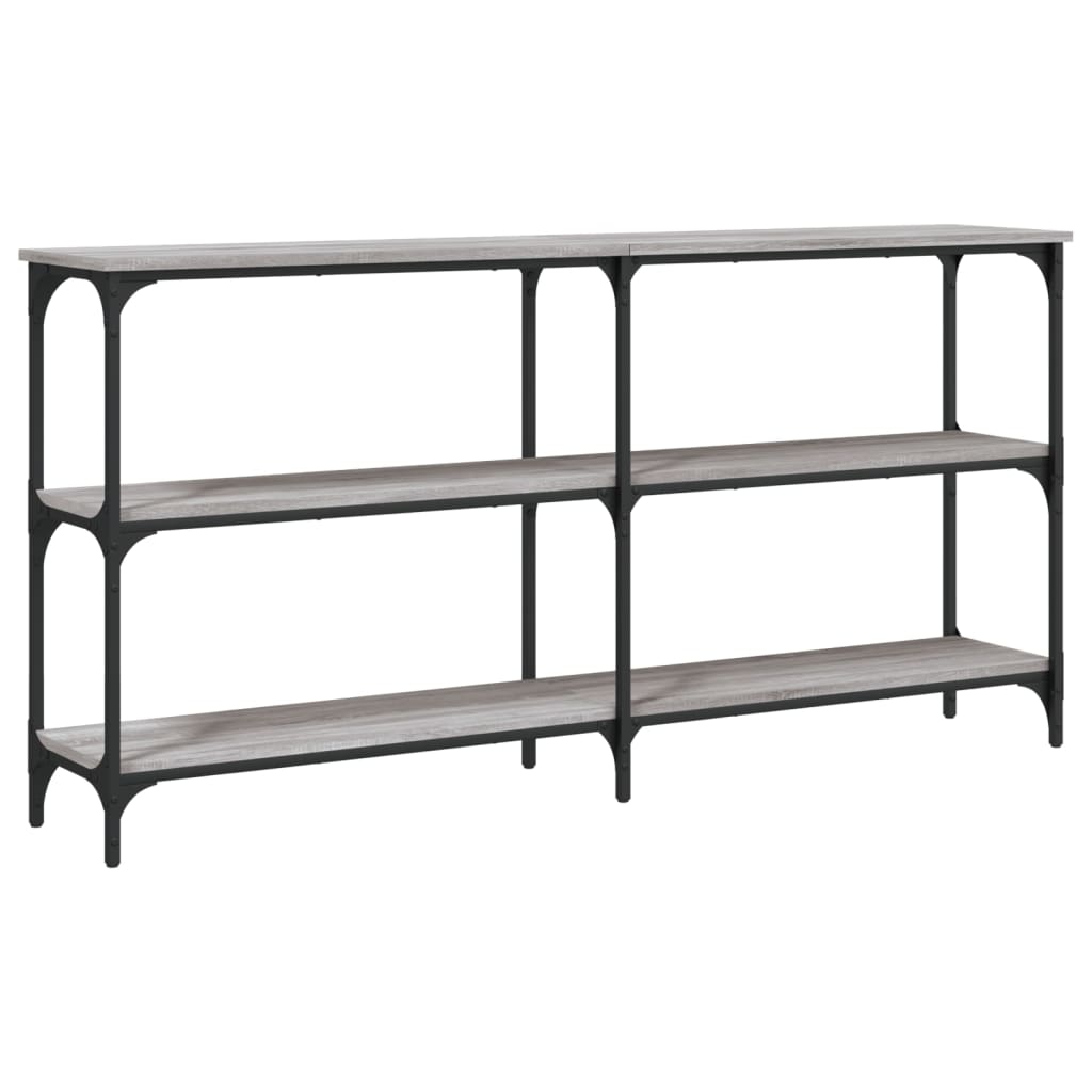 Konsolentisch Grau Sonoma 150x29x75 cm Holzwerkstoff - Pazzar.ch