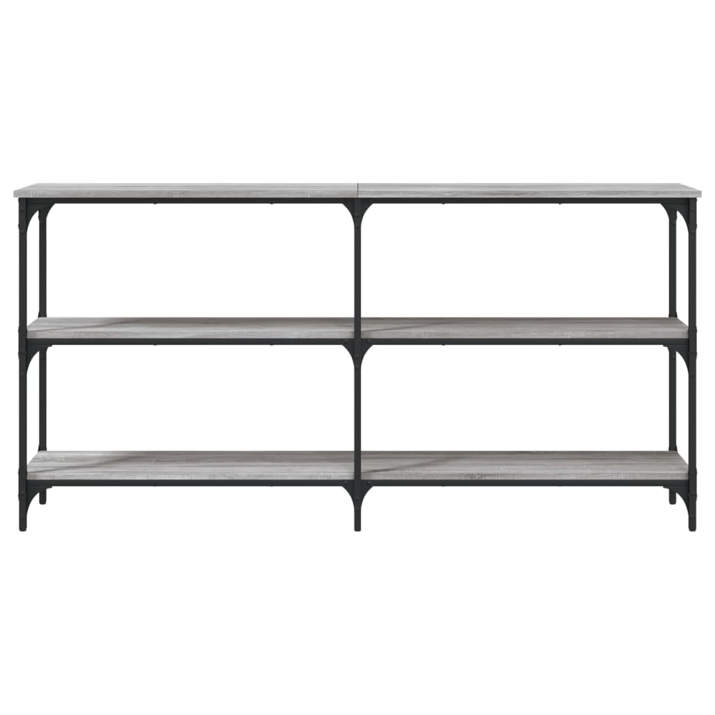 Konsolentisch Grau Sonoma 150x29x75 cm Holzwerkstoff - Pazzar.ch