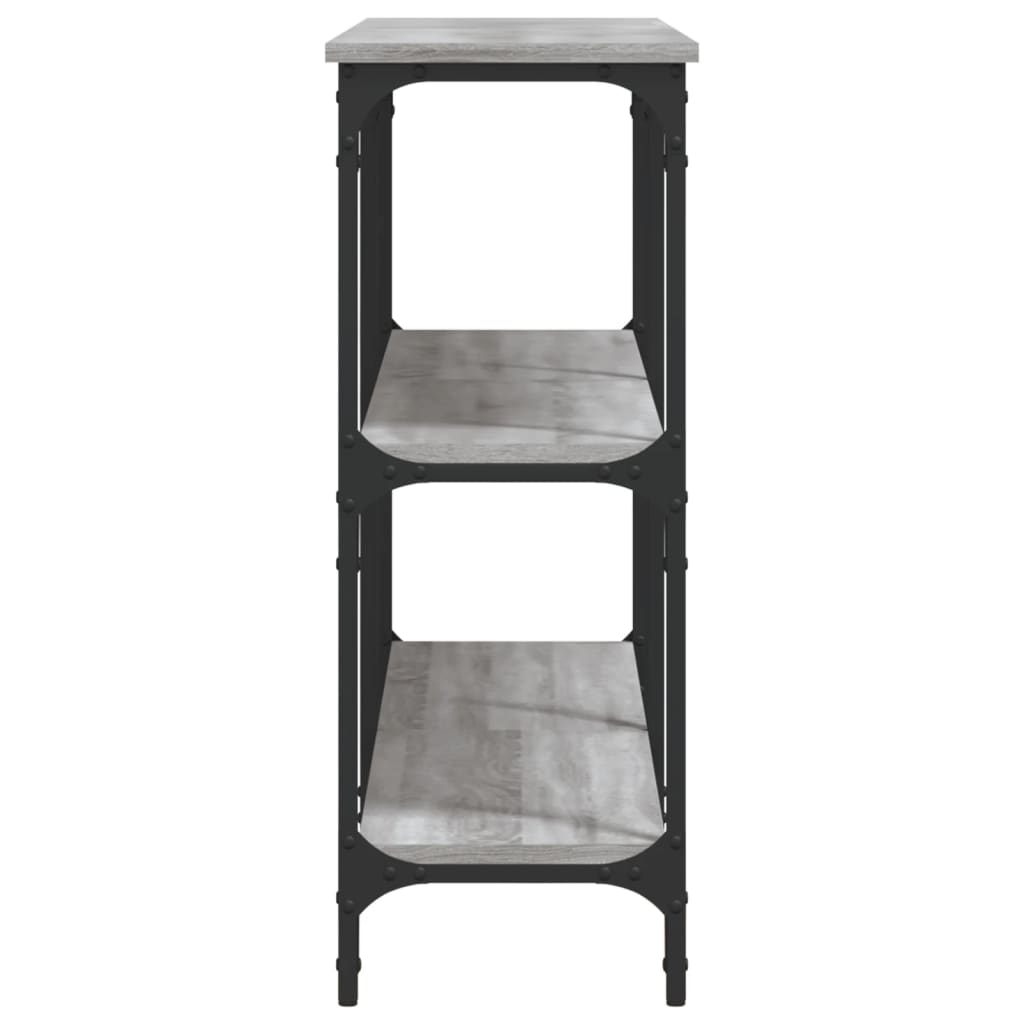 Konsolentisch Grau Sonoma 150x29x75 cm Holzwerkstoff - Pazzar.ch