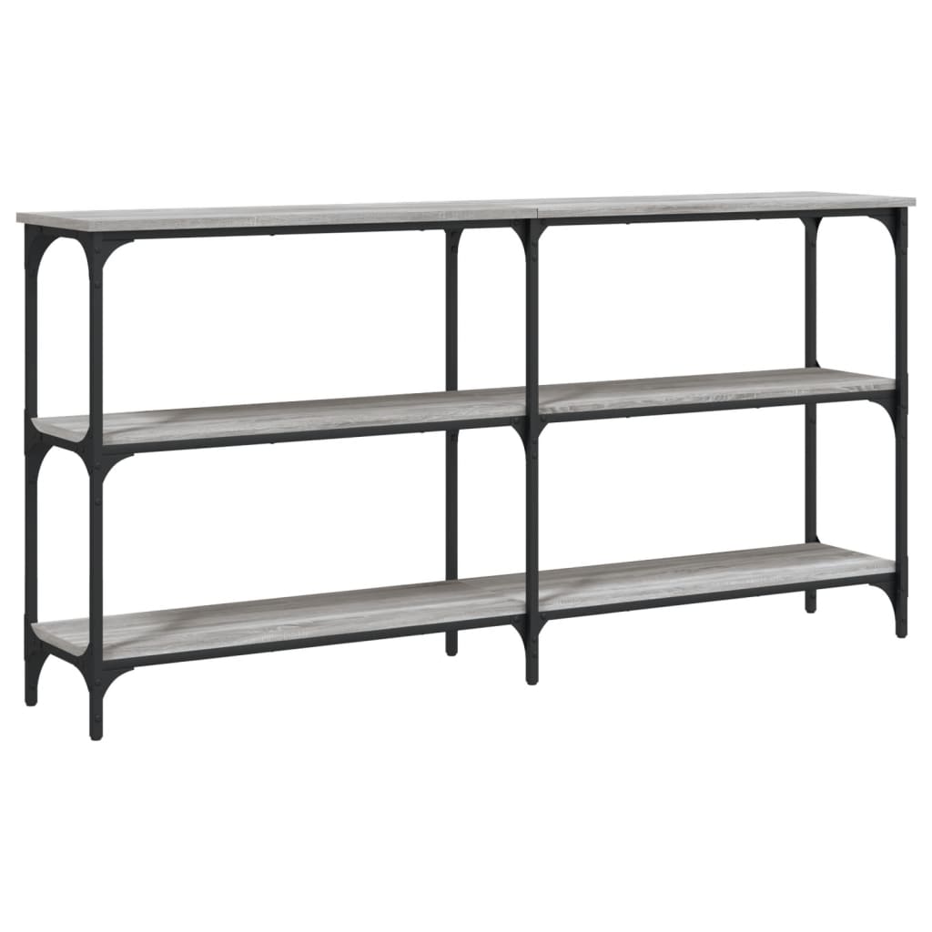 Konsolentisch Grau Sonoma 150x29x75 cm Holzwerkstoff - Pazzar.ch