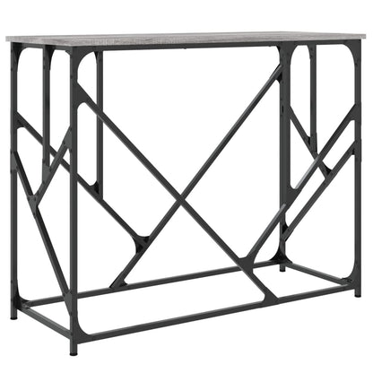Konsolentisch Grau Sonoma 100x40x80 cm Holzwerkstoff - Pazzar.ch
