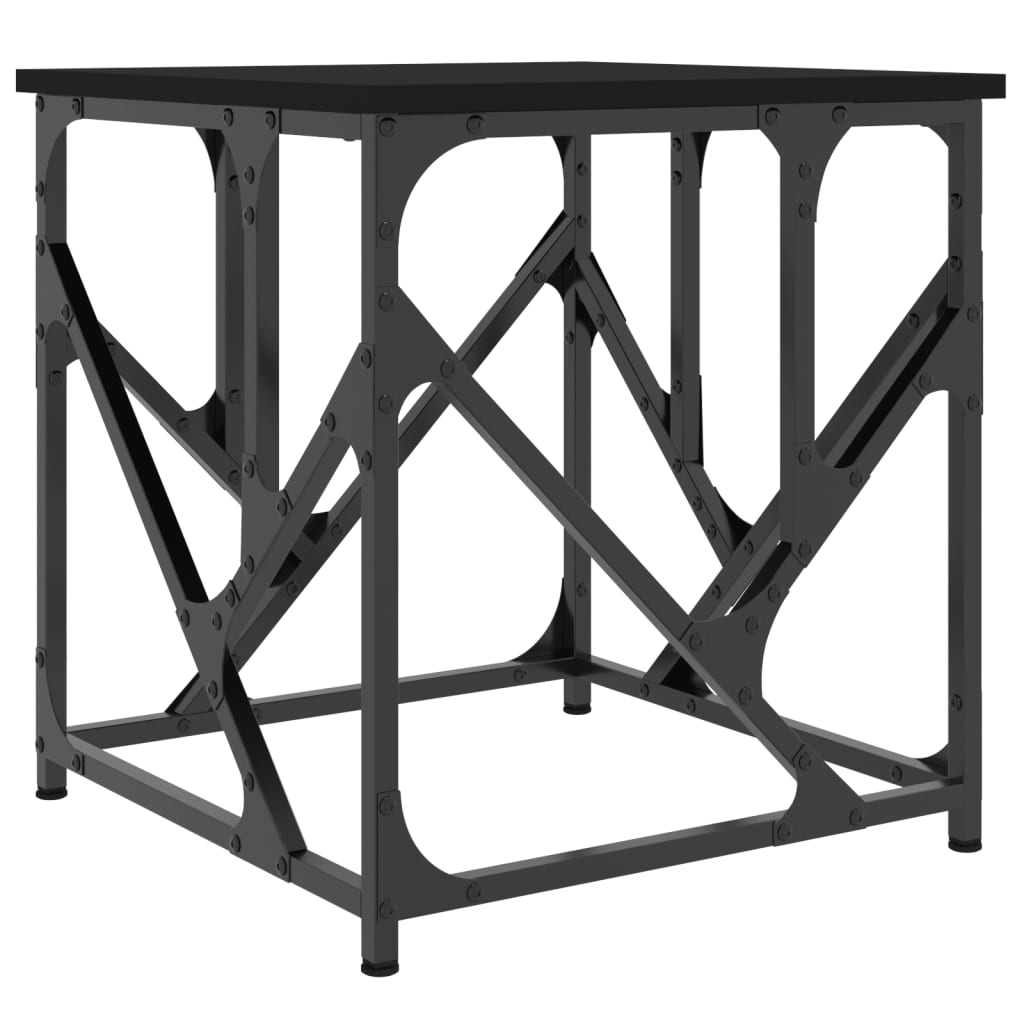 Couchtisch Schwarz 45x45x47,5 cm Holzwerkstoff - Pazzar.ch