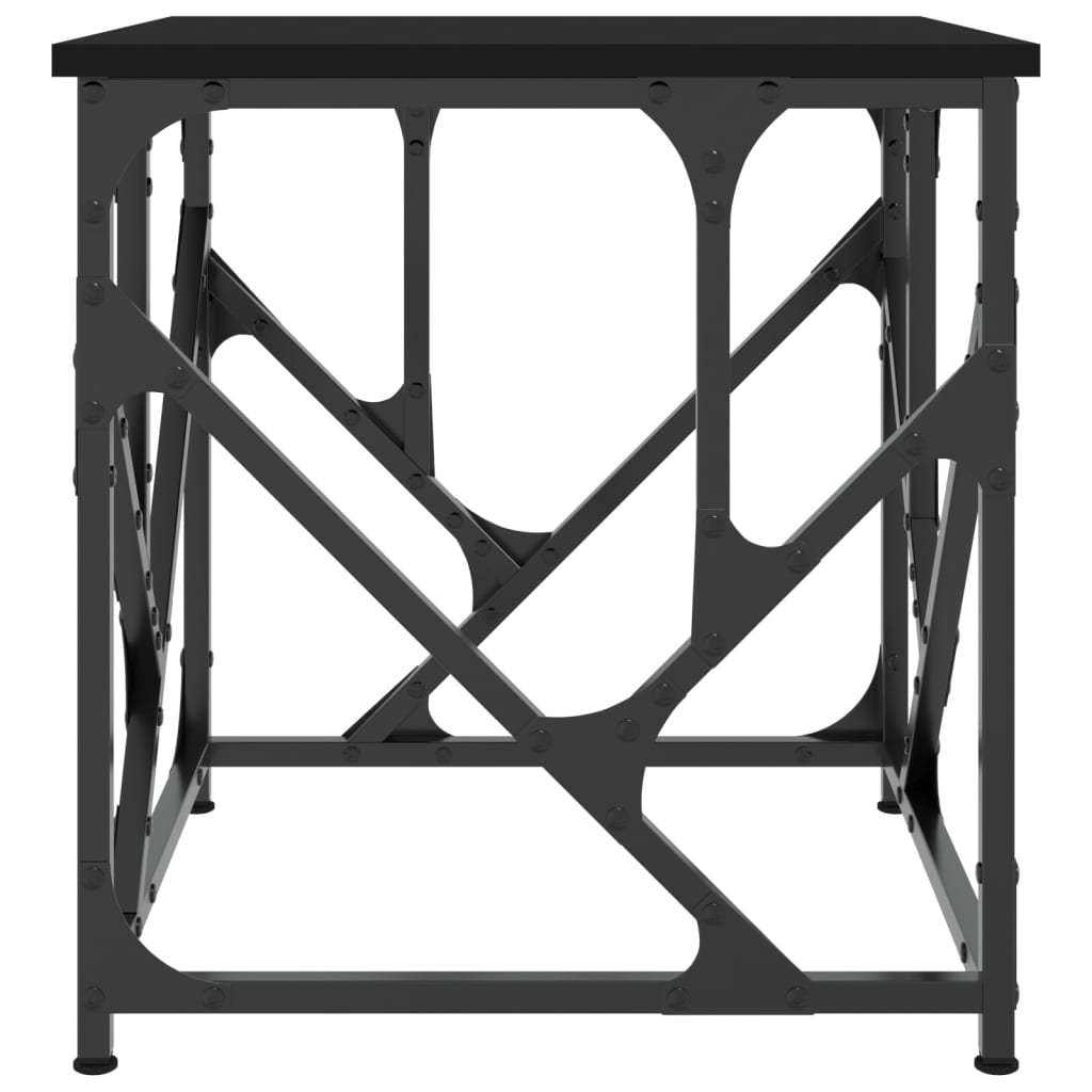 Couchtisch Schwarz 45x45x47,5 cm Holzwerkstoff - Pazzar.ch