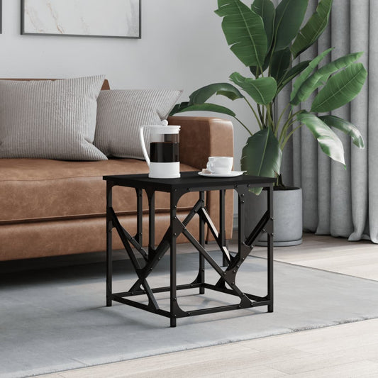 Couchtisch Schwarz 45x45x47,5 cm Holzwerkstoff - Pazzar.ch