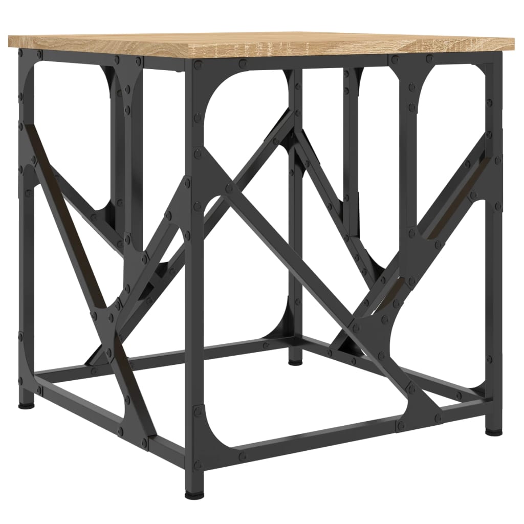 Couchtisch Sonoma-Eiche 45x45x47,5 cm Holzwerkstoff - Pazzar.ch