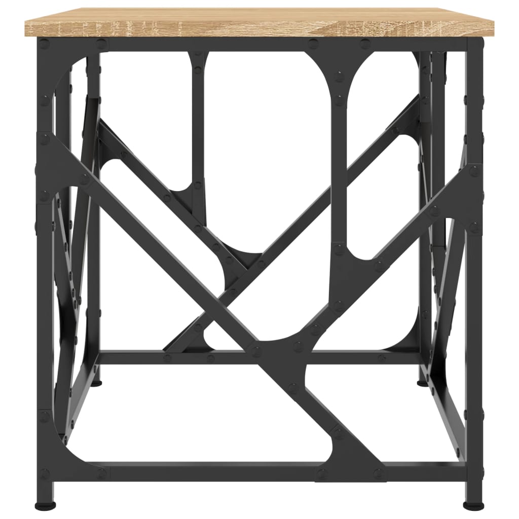 Couchtisch Sonoma-Eiche 45x45x47,5 cm Holzwerkstoff - Pazzar.ch