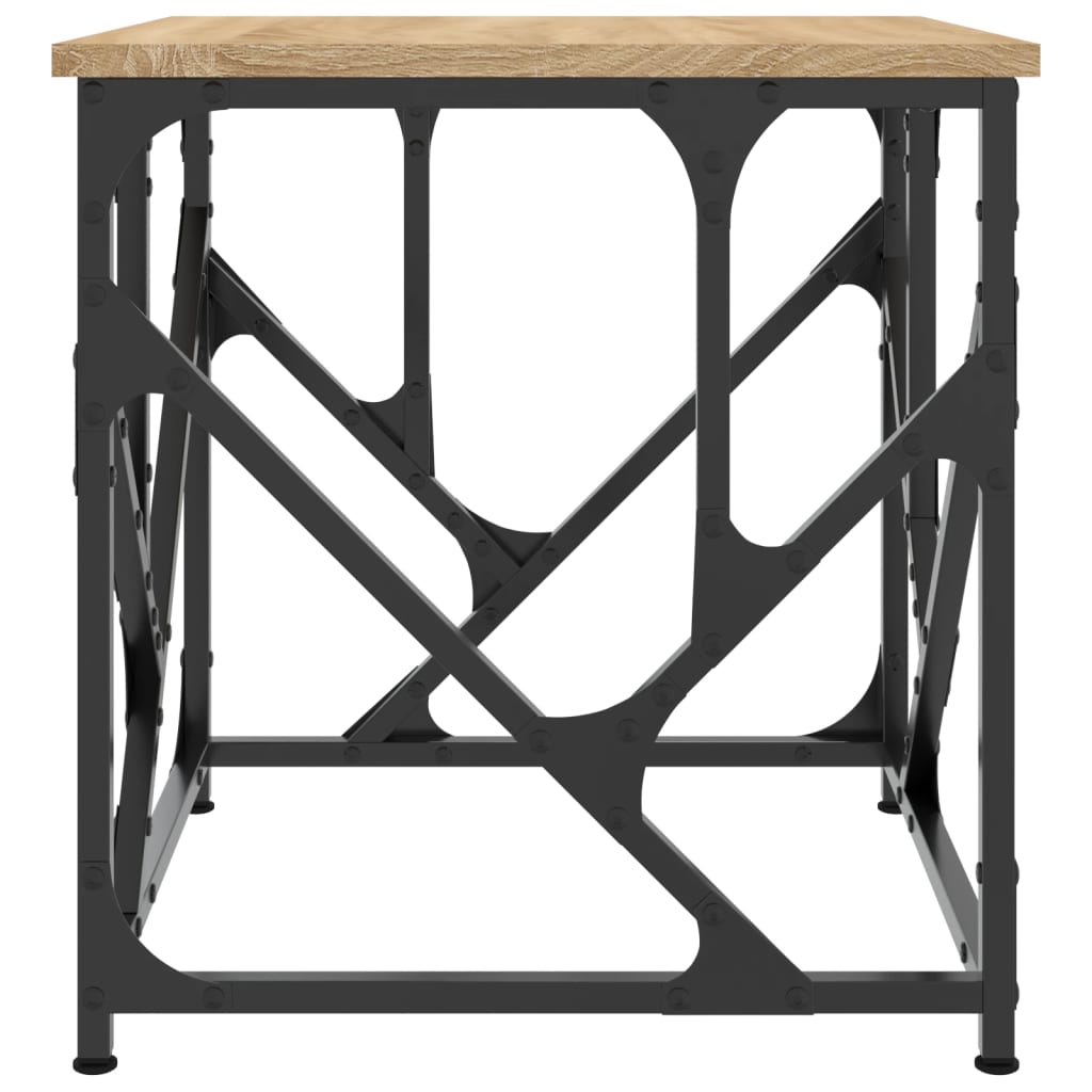 Couchtisch Sonoma-Eiche 45x45x47,5 cm Holzwerkstoff - Pazzar.ch