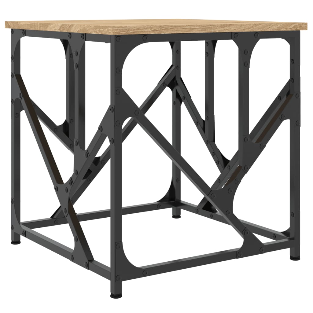 Couchtisch Sonoma-Eiche 45x45x47,5 cm Holzwerkstoff - Pazzar.ch