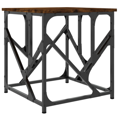 Couchtisch Räuchereiche 45x45x47,5 cm Holzwerkstoff - Pazzar.ch