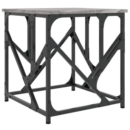 Couchtisch Grau Sonoma 45x45x47,5 cm Holzwerkstoff - Pazzar.ch